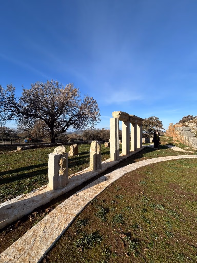 Oiniades: Theatre, Ship Sheds, and a Harbour Now Inland