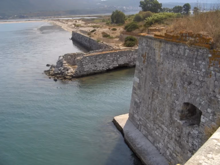 Lefkada’s Entrance: Santa Maura, the Bridge, and the Lagoon
